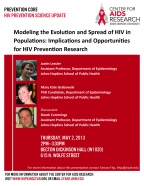 Modeling the Evolution and Spread of HIV in Populations: Implications and Opportunities for HIV prevention Research - Image