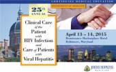 25th Annual Clinical Care of the Patient with HIV Infection and Care of Patients with Viral Hepatitis - image