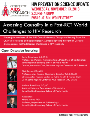 Assessing Causality in a Post RCT World: Challenges to HIV Research