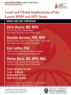 World Aids Day Symposium: Local and Global Implications of the Lancet MSM and HIV Series - Image