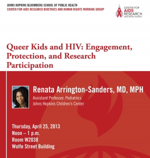 Queer Kids and HIV: Engagement, Protection and Research Participation