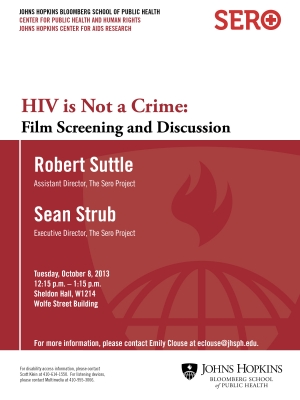 HIV is Not a Crime