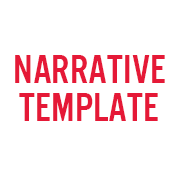 Narrative Template - text